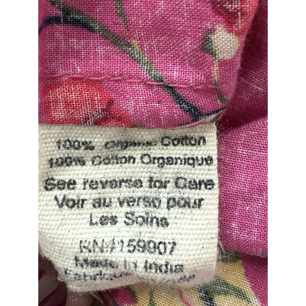 Printfresh Women’s XS Tall Pink Hummingbird Floral‎ Pajama Set Artsy Colorful - Picture 11 of 13